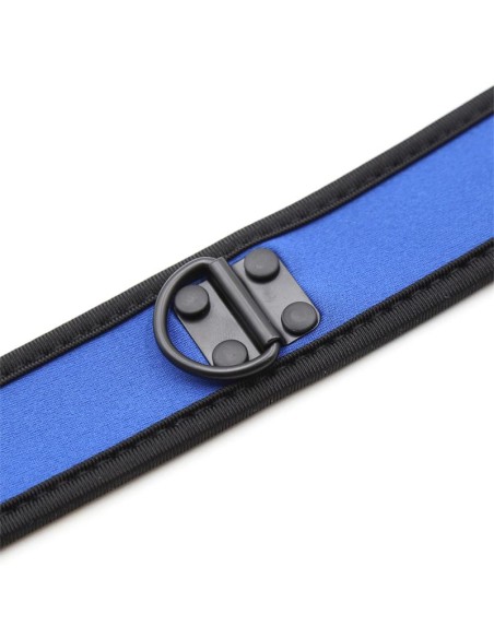 Collar de Neopreno Ajustable Azul Collar de Neopreno Ajustable Azul