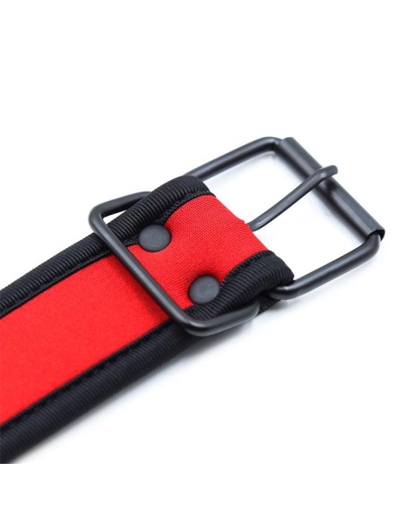 Collar de Neopreno Ajustable Rojo Collar de Neopreno Ajustable Rojo