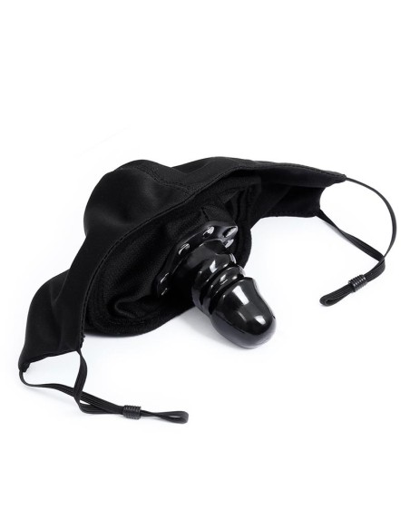 Mascarilla con Accesorio de Dildo Desmontable