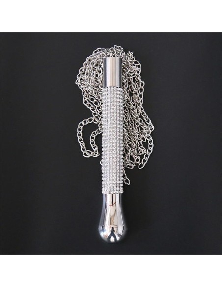 Flogger de Cadenas con Mango con Brillantes Flogger de Cadenas con Mango con Brillantes
