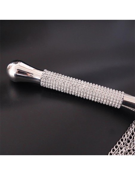 Flogger de Cadenas con Mango con Brillantes Flogger de Cadenas con Mango con Brillantes