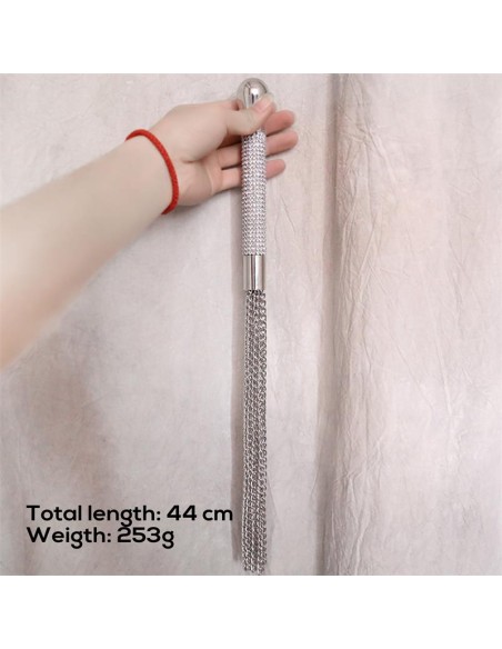 Flogger de Cadenas con Mango con Brillantes Flogger de Cadenas con Mango con Brillantes