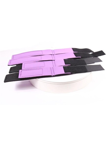 Set de Restricciones con Esposas para Muneca y Tobillo Ajustables Set de Restricciones con Esposas para Muneca y Tobillo Ajustables