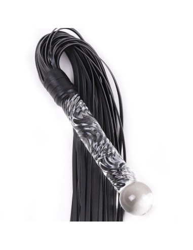 Flogger con Mango de Cristal 70 cm