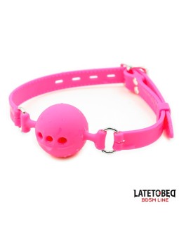 Mordaza Bola Silicona Transpirable S 4 cm