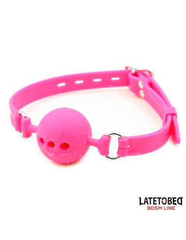 Mordaza Bola Silicona Transpirable M 45 cm