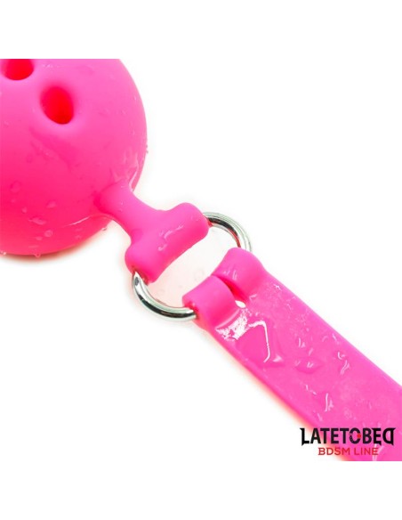 Mordaza Bola Silicona Transpirable M 45 cm