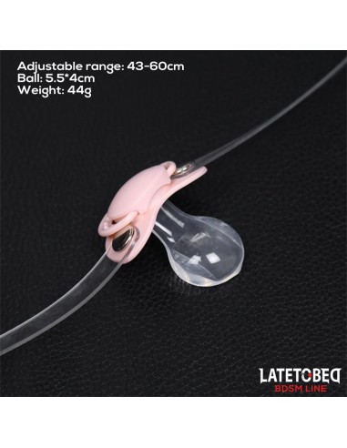 Mordaza de Chupete Ajustable 43 60 cm