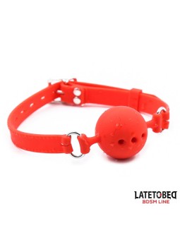 Mordaza Bola Silicona Transpirale S 4 cm 2