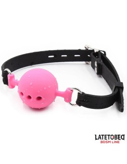 Mordaza Bola Silicona Transpirable S 4 cm 2