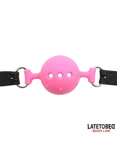 Mordaza Bola Silicona Transpirable S 4 cm