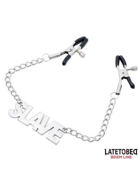Pinzas para Pezones con Cadena Slave Pinzas para Pezones con Cadena Slave