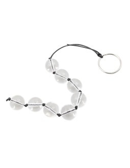 Cadena Anal con Bolas de Cristal 4 Tamanos