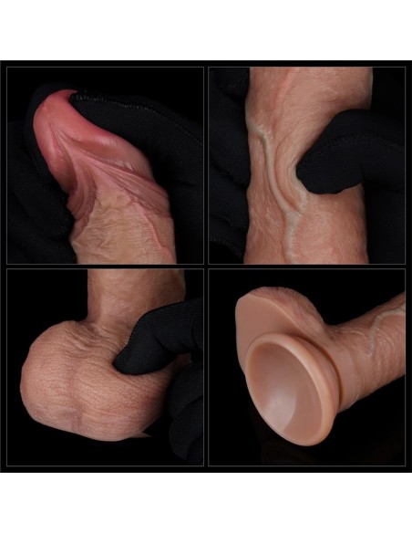 Dildo Dual Layer Silicona 75