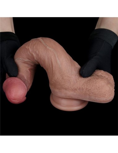 Dildo Dual Layer Silicona 85