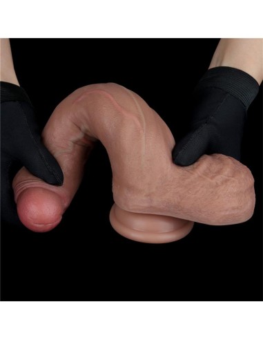 Dildo Dual Layer Silicona 85