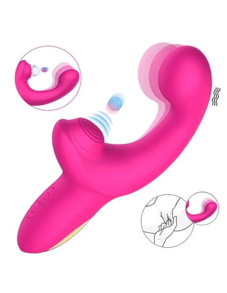 Volse Vibrador Triple Funcion con Finger y Pulsacion Tapping