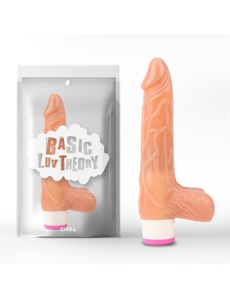 Vibrador Multi Velocidad Realista 20 cm Natural