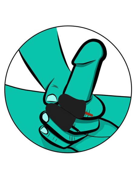 Explorer Fundas para Dedos Silicona Noir Explorer Fundas para Dedos Silicona Noir