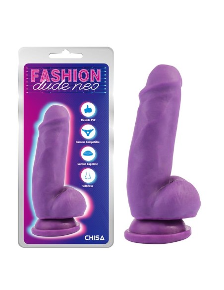 Dildo Dual Density Purpura 69