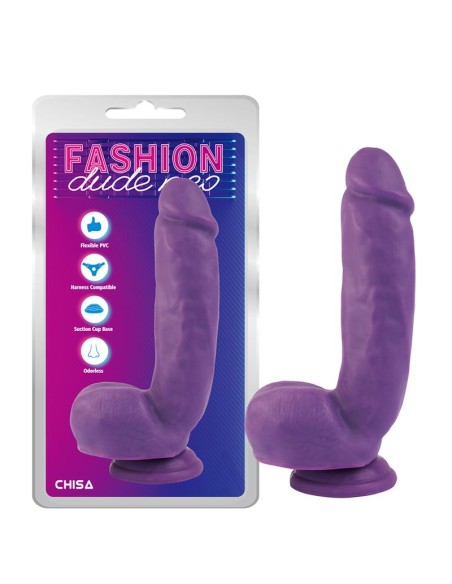 Dildo Dual Density Purpra 82