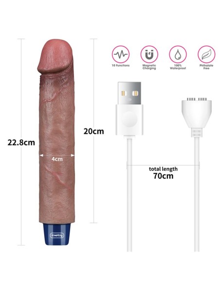 Vibrador Realista 9 USB