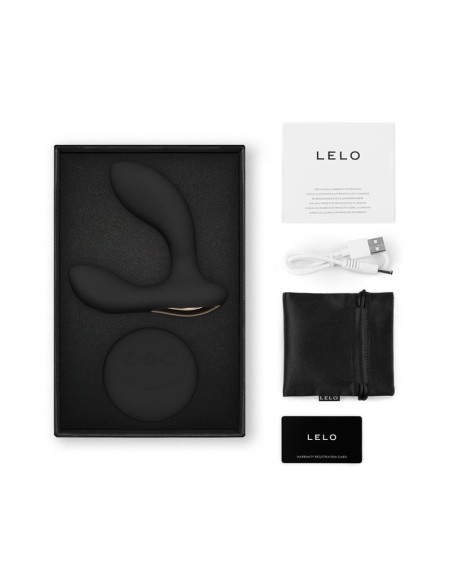 Hugo 2 Masajeador Prostatico con Control Remoto Negro