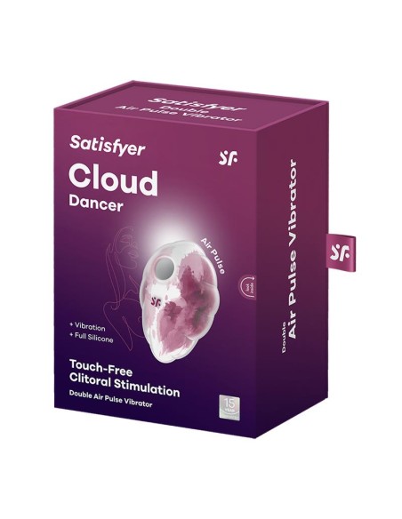 Cloud Dancer Succionador y Vibrador Red Print