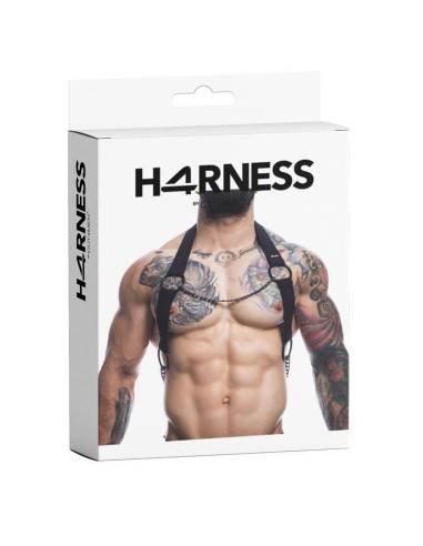Arnes de Pecho Black Chain