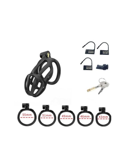 P Cage PC02 Jaula para el Pene 3 Tallas P Cage PC02 Jaula para el Pene 3 Tallas