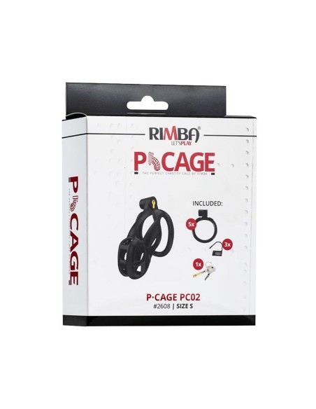 P Cage PC02 Jaula para el Pene 3 Tallas P Cage PC02 Jaula para el Pene 3 Tallas