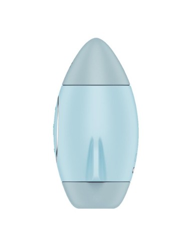 Mission Control Succionador y Vibrador Azul