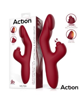 Velter Soft Clit Hitting Ball con Vibracion y Efecto Calor