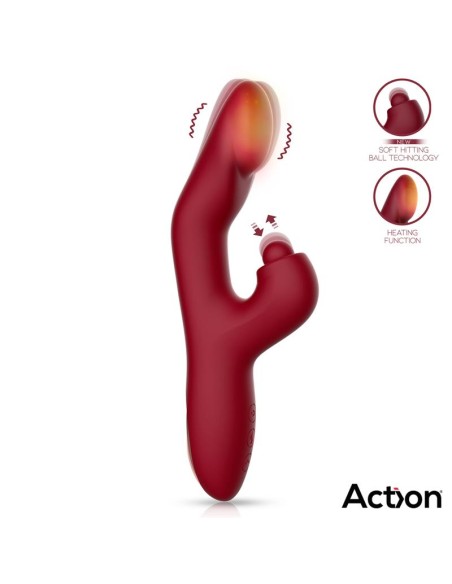 Velter Soft Clit Hitting Ball con Vibracion y Efecto Calor