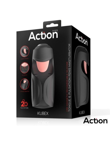 Kubex Masturbador con Lengua Pulsacion y Vibracion