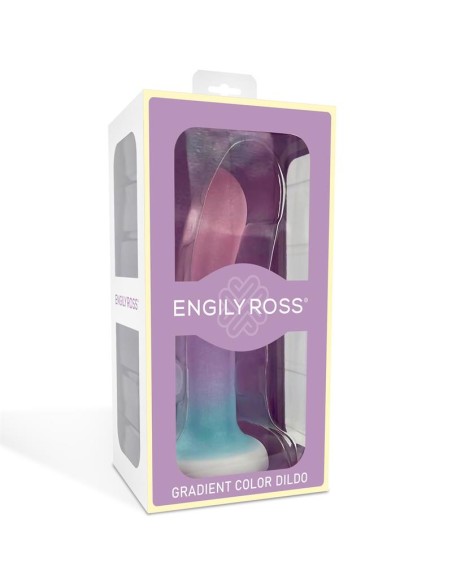 Dildo con Ventosa Color Degrado 136 cm Dildo con Ventosa Color Degrado 136 cm