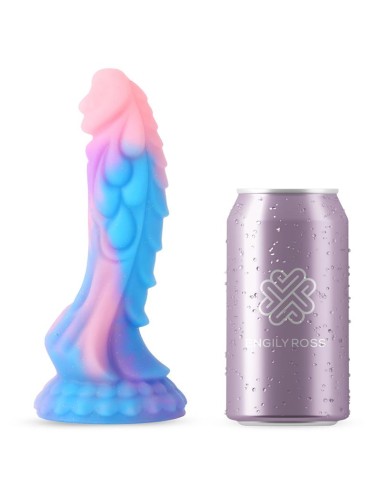 Dildo Dragon Brilla en la Oscuridad 18 cm