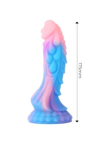 Dildo Dragon Brilla en la Oscuridad 18 cm