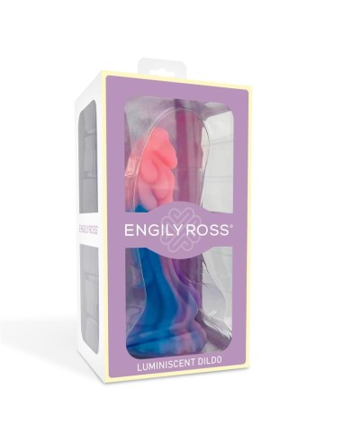 Dildo Dragon Brilla en la Oscuridad 18 cm