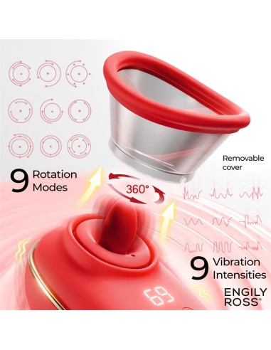 Lizer Estimulador con Lengua Oscilante Bomba de Vacio y Vibracion