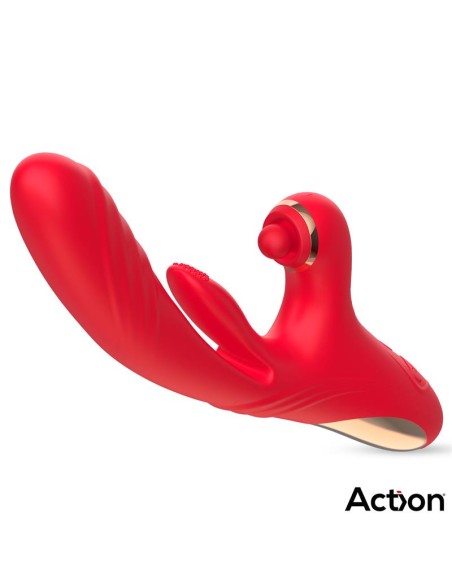 Limbe Vibrador con Lengua Flip Flap Bola Percutora y Up and Down
