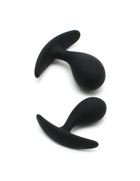 Set de 2 Plugs Anatomicos Copenhagen Negro Set de 2 Plugs Anatomicos Copenhagen Negro