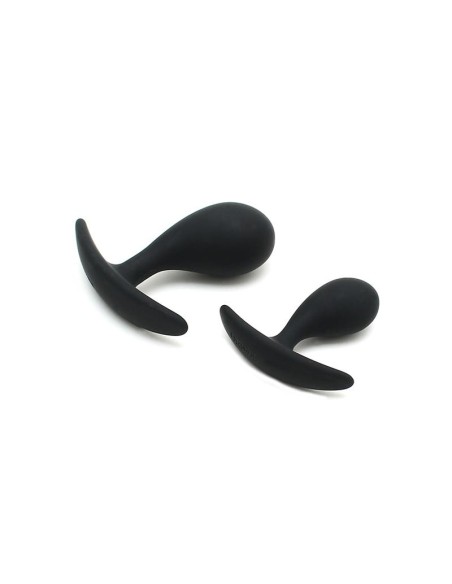 Set de 2 Plugs Anatomicos Copenhagen Negro Set de 2 Plugs Anatomicos Copenhagen Negro