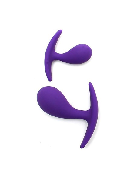 Set 2 Plug Anales Anatomicos Copenhagen Purpura Set 2 Plug Anales Anatomicos Copenhagen Purpura