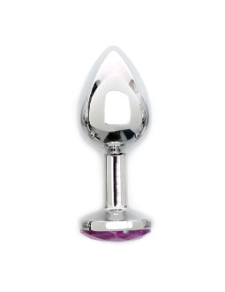 Plug Anal de Metal Sofia Joya Rosa 2
