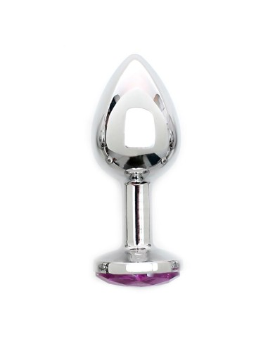 Plug Anal de Metal Sofia Joya Rosa