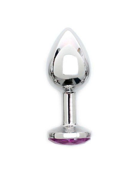 Plug Anal de Metal Sofia Joya Rosa