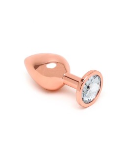 Plug Anal con Joya Pisa Rose Gold