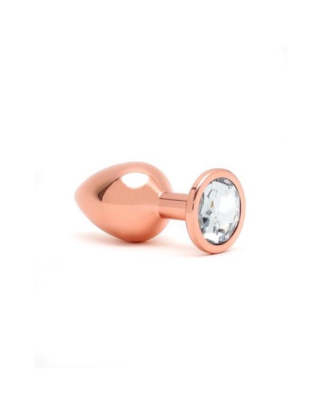 Plug Anal con Joya Pisa Rose Gold Plug Anal con Joya Pisa Rose Gold