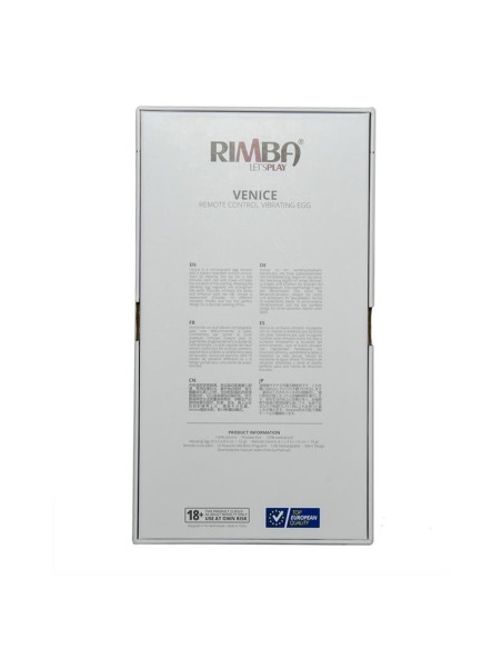 Huevo Vibrador con Control Remoto Venice Negro Huevo Vibrador con Control Remoto Venice Negro